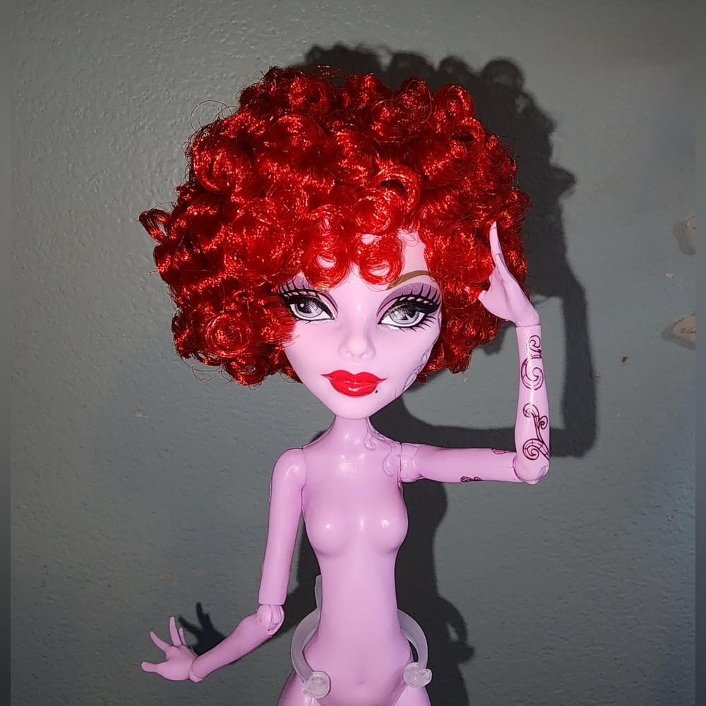 Monster High Custom Rerooted Operetta Doll